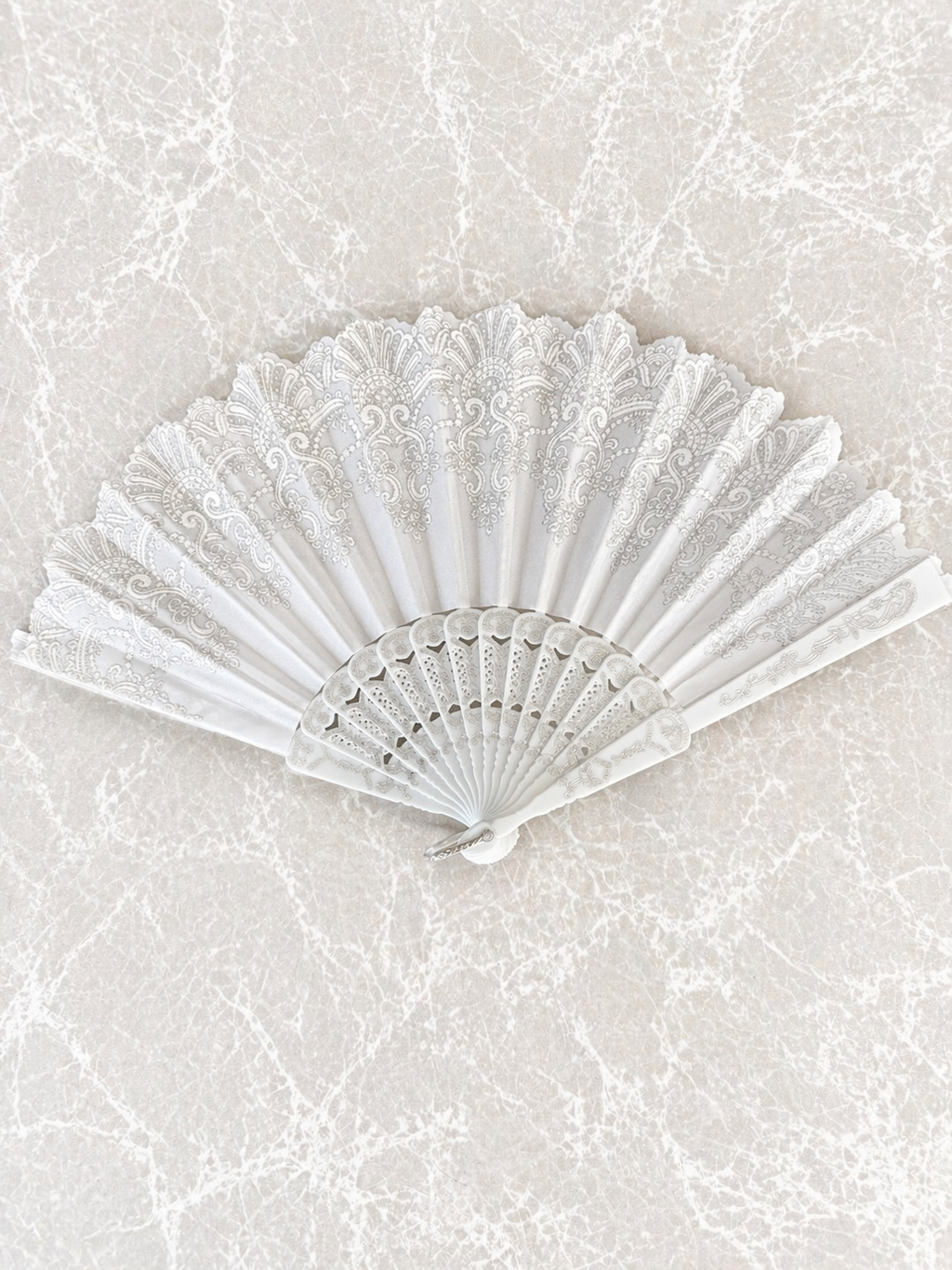Silver Noir Fan