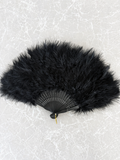 Black Feather Noir Fan